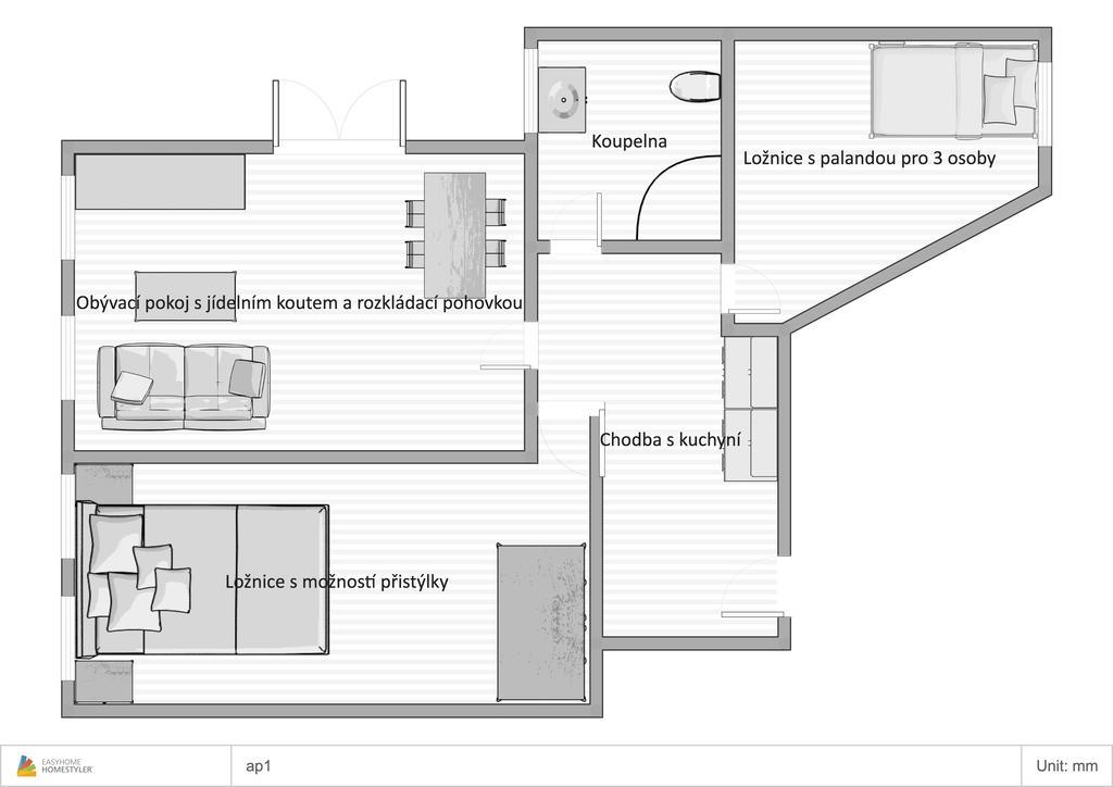 Apartmany Sportrelax Albrechtice v Jizerskych horach Eksteriør bilde
